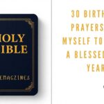 30 Birthday Prayers for Myself to Start a Blessed New Year
