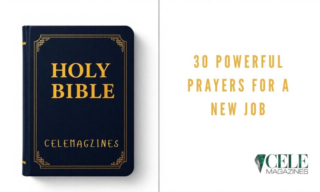 30 Powerful Prayers for a New Job