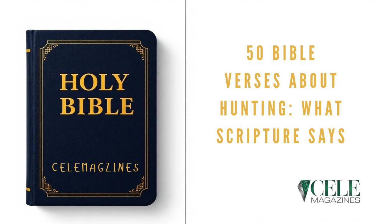 50 Bible Verses About Hunting: What Scripture Says