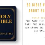 50 Bible Verses About Sunset