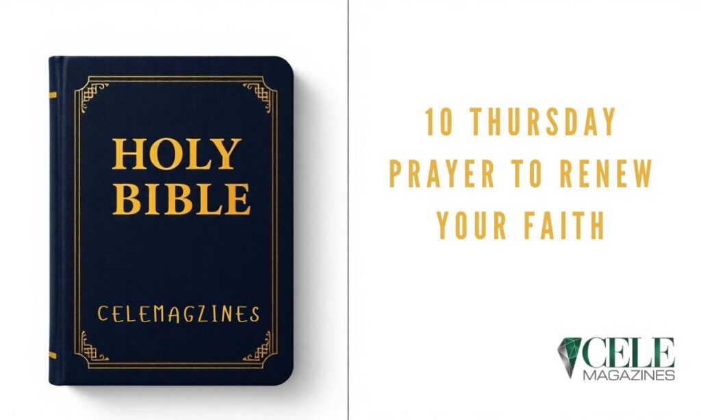 10 Thursday Prayer to Renew Your Faith