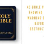 45 Bible Verses Showing That Warning Comes Before Destruction