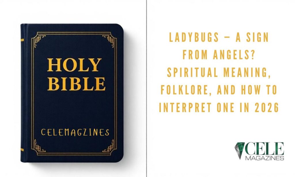 Ladybugs — A Sign from Angels? Spiritual Meaning, Folklore, and How to Interpret One in 2026