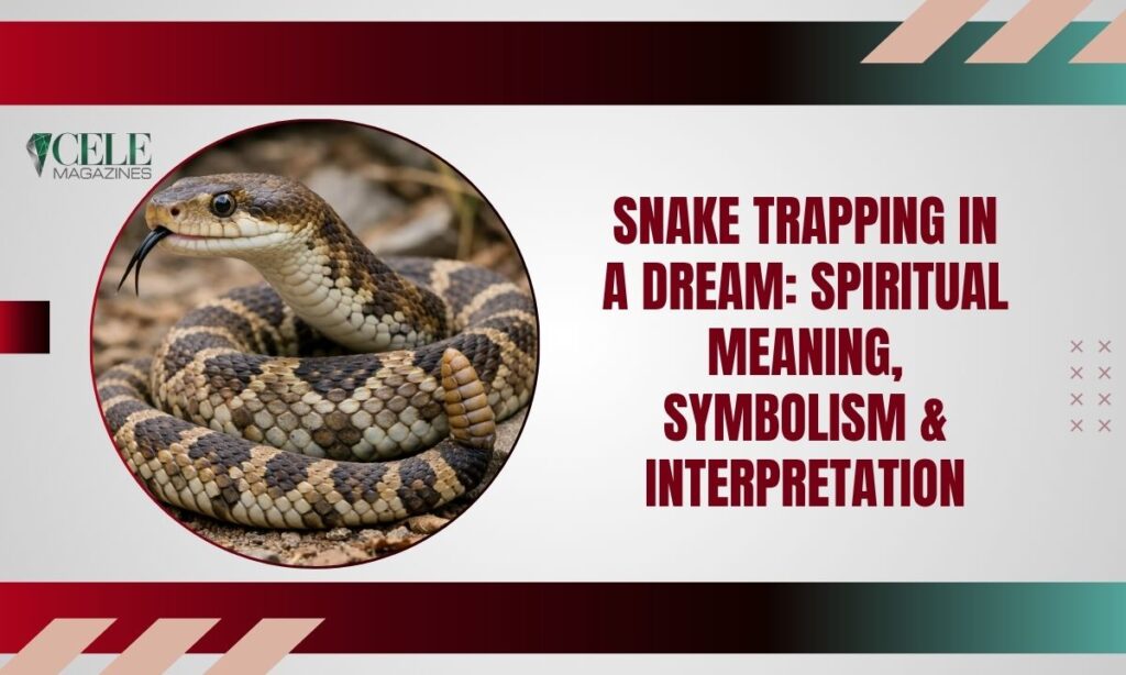 Snake Trapping in a Dream: Spiritual Meaning, Symbolism & Interpretation