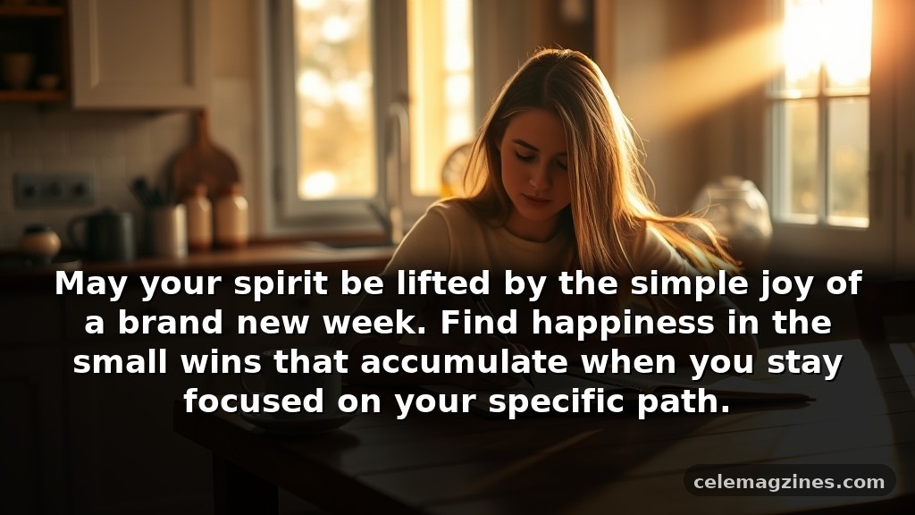 Inspirational Good Morning Monday Blessings for New Beginnings