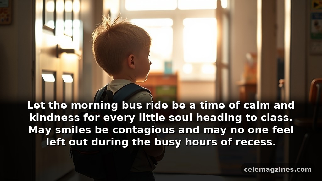 Cute Monday blessings and prayers for kids to start the school week