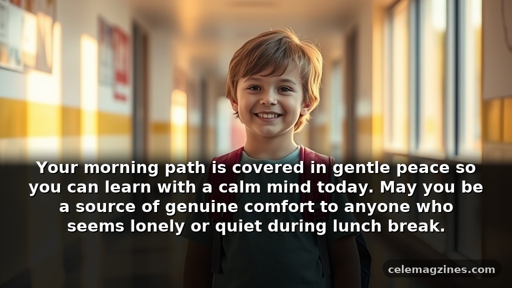 Heartfelt Monday Blessings Quotes for Kids Before School