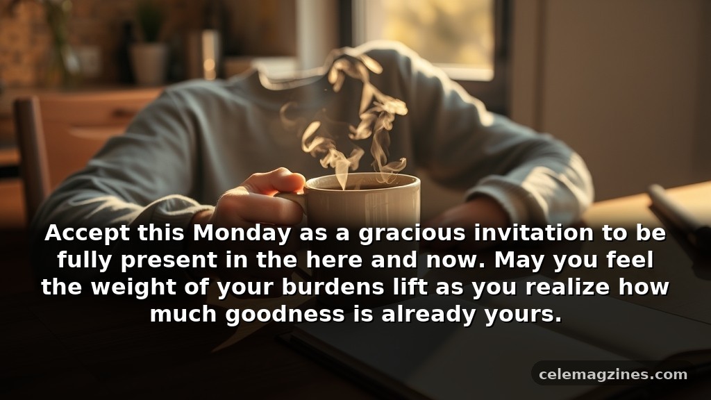 Thankful Monday blessings to start your week